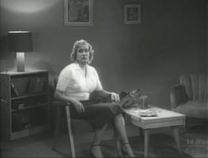 GG3 Edward D. Wood, Jr. on the set of Glen or Glenda