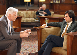 slideshow-ep4-05 George and Jonathan enjoy a glass of white wine.